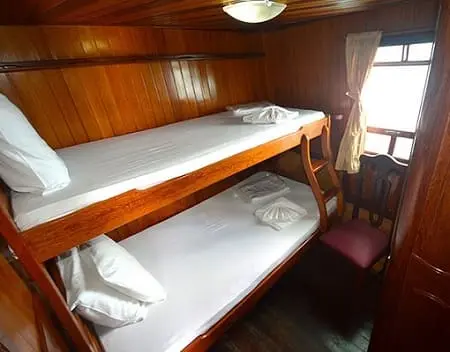 Barco Iracema - cabine