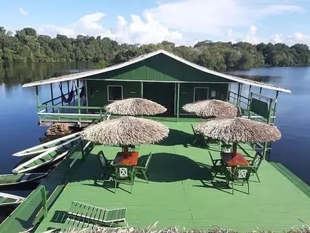  Amazon Eco Lodge - deck