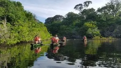 Excursões - Passeio de canoa